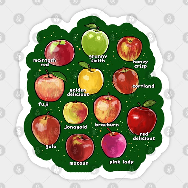 Apple Picking Sticker by GoshWow®